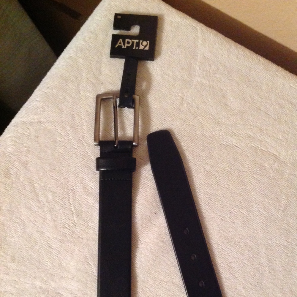 New Apt. 9 Men’s Black Belt Size 40